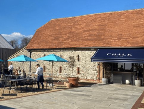 Winter at a Sussex estate